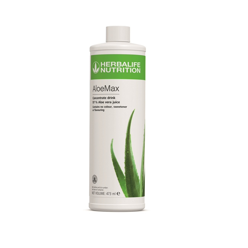 bottle of Herbalife AloeMax