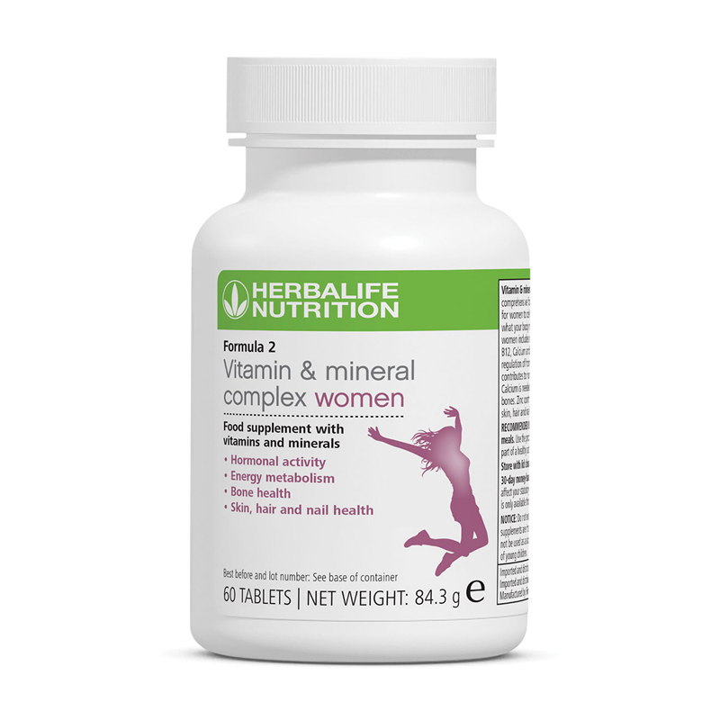 Formula 2 - Vitamin & Mineral Complex Women