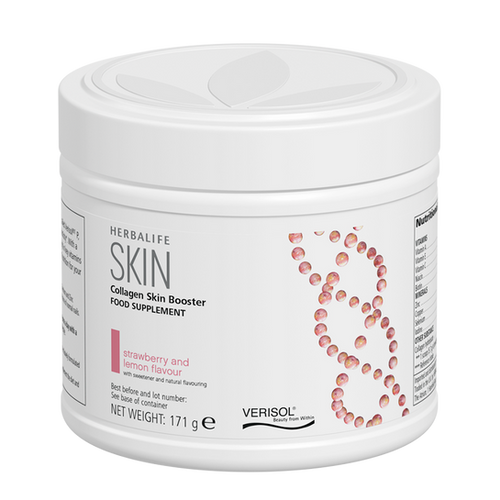 pot of herbalife skin collagen skin booster